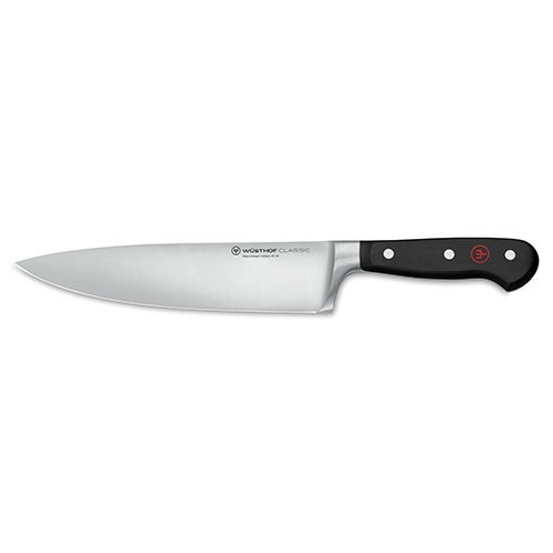 8" Classic Chefs Knife Black