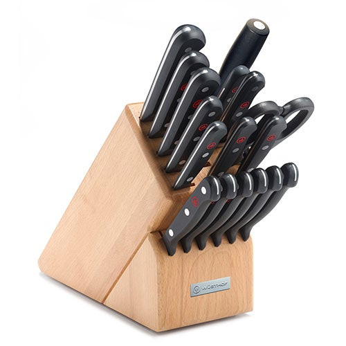 Gourmet 18pc Knife Block Set