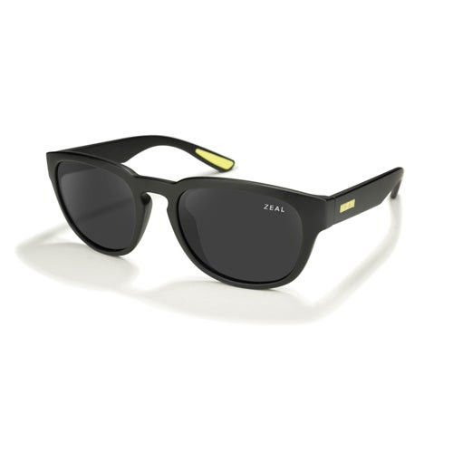 Cirrus Polarized Sunglasses Matte Black w/ Dark Gray Lens