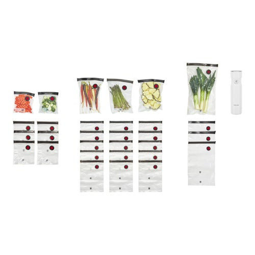 Fresh & Save 30pc Mixed Bag Set w/ Vacuum Pump