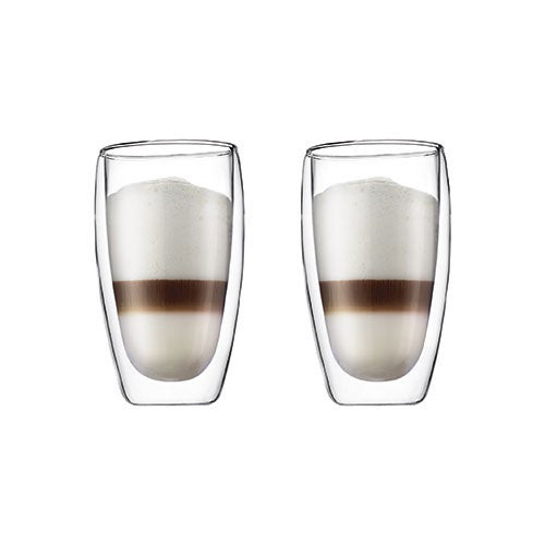 2pc Pavina Double Wall 15oz Drinking Glasses