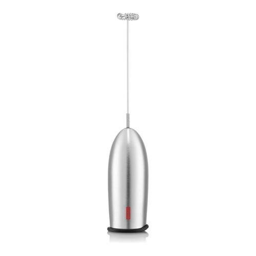 Handheld SS Milk Frother Black