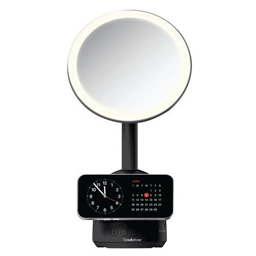 Glow & Sync LED Mirror w/ Bluetooth Speaker