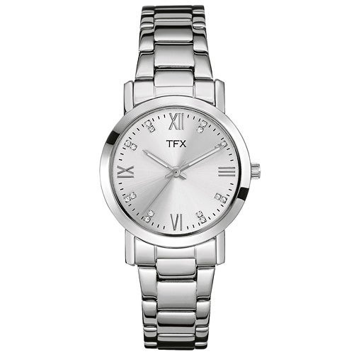 Ladies' TFX Stainless Steel Bracelet  White Dial