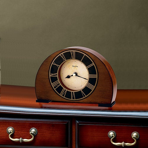 Tremont Mantel Clock Walnut