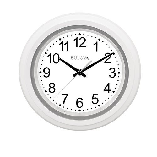 Night Vision Wall Clock White