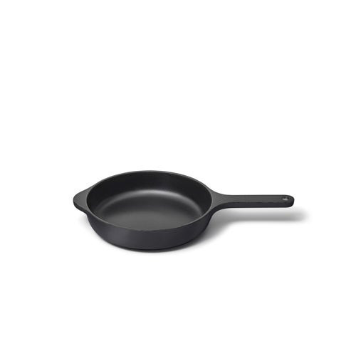 8" Enameled Cast Iron Mini Skillet Charcoal