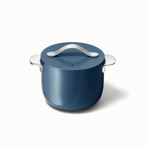 2qt Nonstick Ceramic Petite Cooker w/ Lid Navy