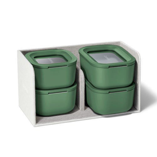 Mini Food Storage Set w/ Storage Organizer Sage