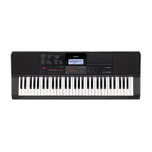 61-Key Portable Keyboard Black