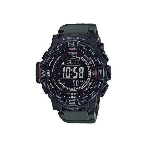 Pro-Trek Triple Sensor Watch w/ STN LCD Black