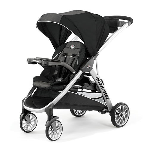 BravoFor2 Standing/Sitting Double Stroller Iron