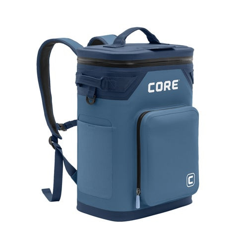24 Can CLIMAKEEP Magnetic Soft Backpack Cooler Navy