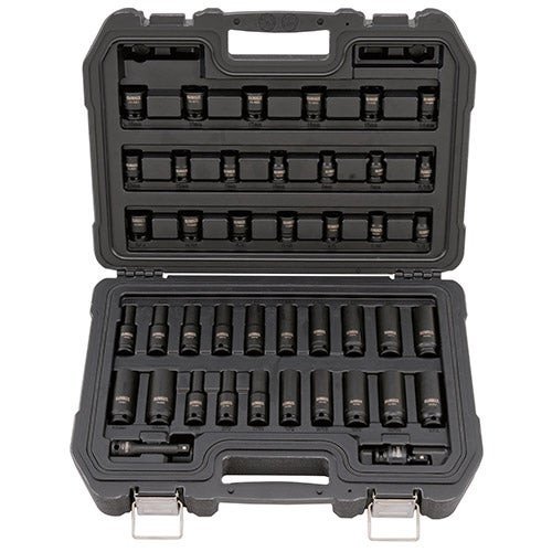 42pc 3/8" 6 Point Drive Combination Impact Socket Set