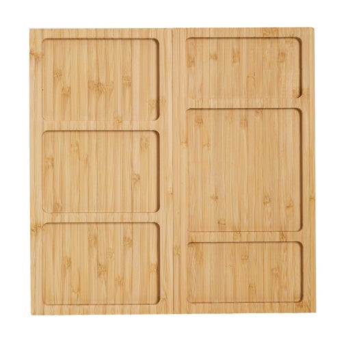 Kitchen Extras Bamboo Magnetic Charcuterie Board