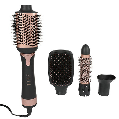 Premiere 4-in-1 Hair Dryer Brush w/ 4 Interchangeable Heads