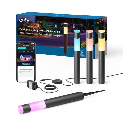 Outdoor Pathway Lights E10 4-Pack