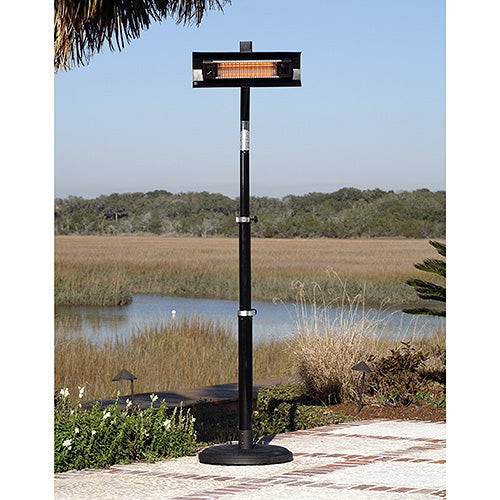 Black Powder Coated Infrared Patio Heater