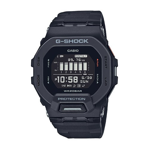 Mens G-Shock MOVE Sport Link Digital Watch Black