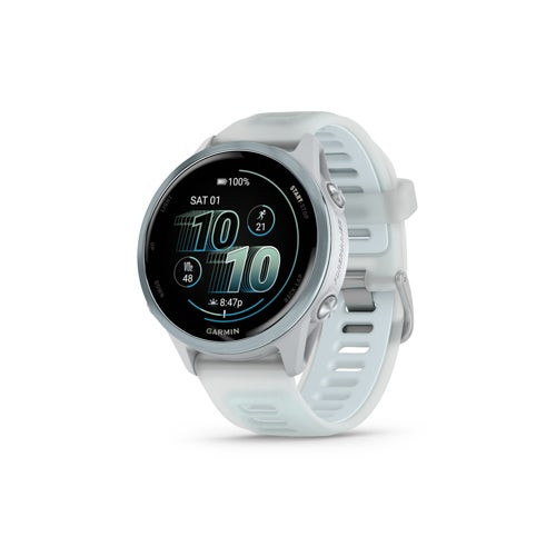 Forerunner 570 42mm Advanced GPS Running Smartwatch Whitestone/Cloud Blue