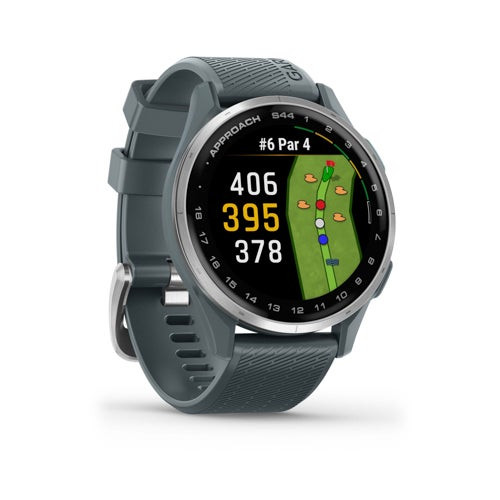 Approach S44 Golf Smartwatch Silver/Twilight Silicone