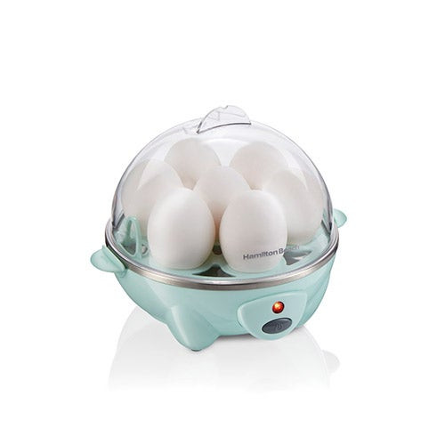 3-in-1 Egg Cooker w/ 7 Egg Capacity Teal
