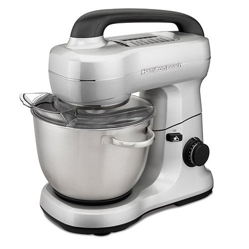 7 Speed Tilt Back Stand Mixer Silver