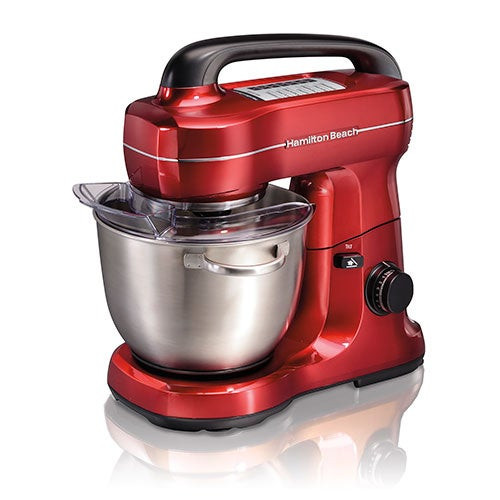 7 Speed Tilt Back Stand Mixer Red
