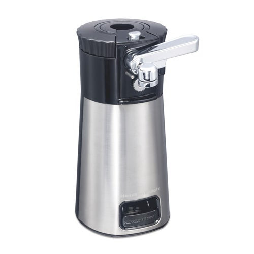 OpenStation Can Opener w/ Tools Black and Stainless Steel