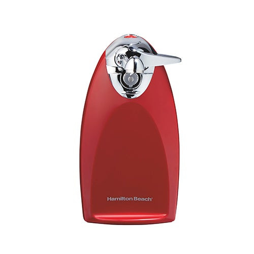 Classic Chrome Heavyweight Can Opener Red