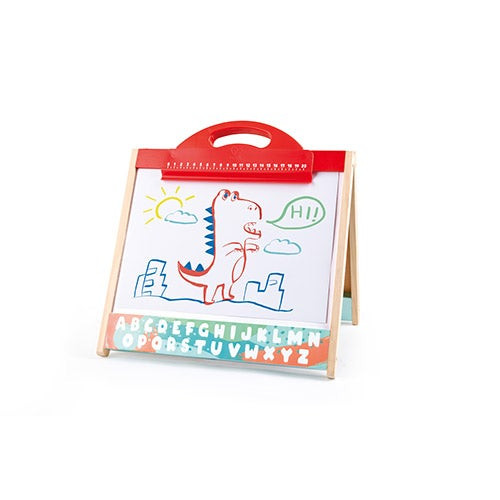Store & Go Easel Folding Double-Sided Blackboard/Whiteboard Ages 3+ Years