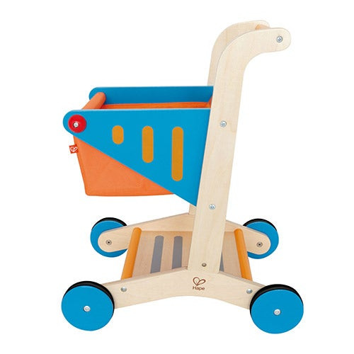 Kid's Wooden Shopping Cart  Ages 3+ Years