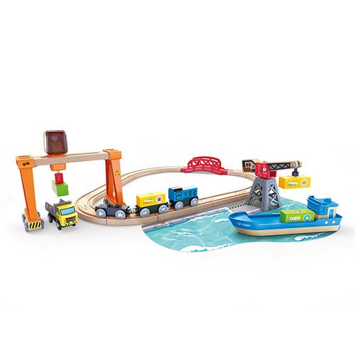Lift & Load Harbor Train Set Ages 3+ Years