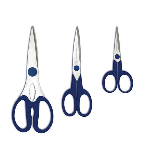 3pc Multi-Purpose Scissors Set Blue