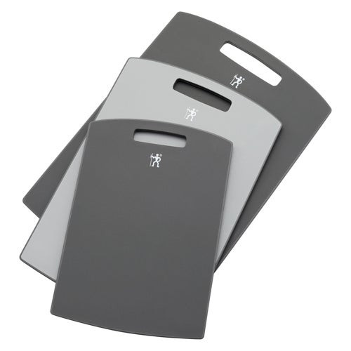 3pc Cutting Board Set Gray