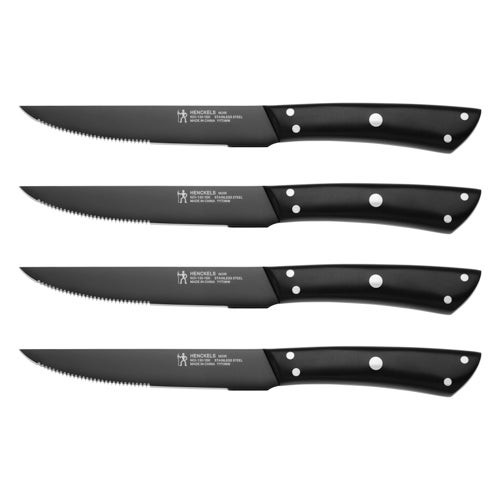Noir 4pc Steak Knife Set