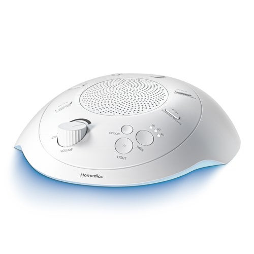 SoundSpa Portable Sleep Sound Machine w/ Night Light White