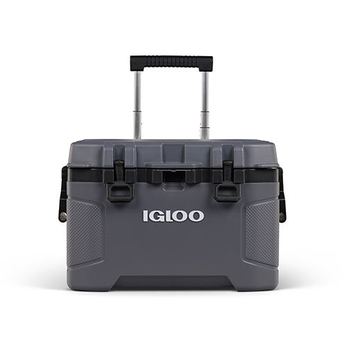 Trailmate 52qt Roller Cooler Carbonite/Obsidian