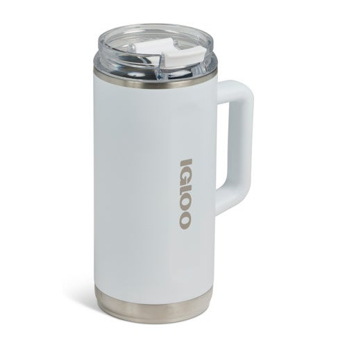 1L Stainless Steel Beer Mug White