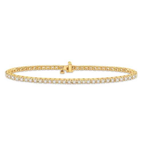 Diamond Tennis Bracelet Gold
