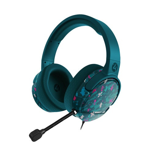 Panther Gaming Headset Glitch Teal