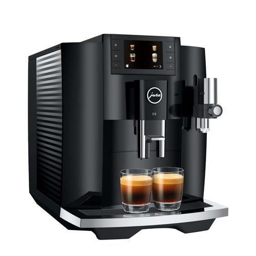 E8 Automatic Coffee Machine Piano Black
