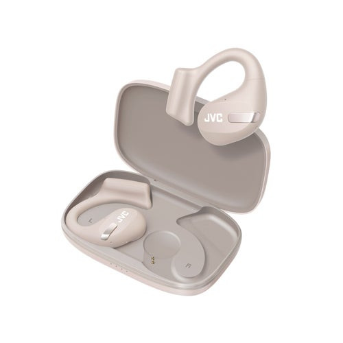 Nearphones Open Ear TWS Earbuds w/ Slim Case Beige