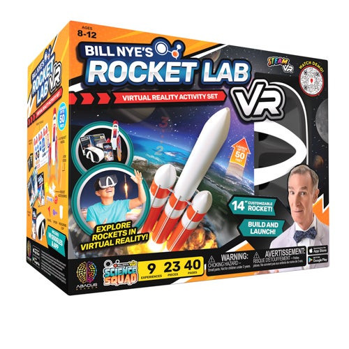 Bill Nye Rocket Lab VR Science Kit Ages 8+ Years
