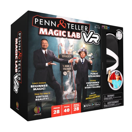 Penn & Teller Virtual Reality Magic Lab Experience Ages 8+ Years