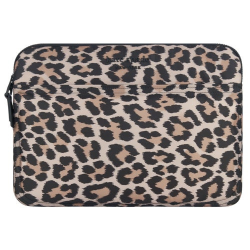 14" Kate Spade Laptop Puffer Sleeve Classic Leopard