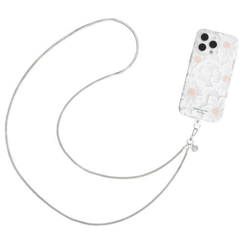 Kate Spade New York Phone Crossbody Heart of Silver