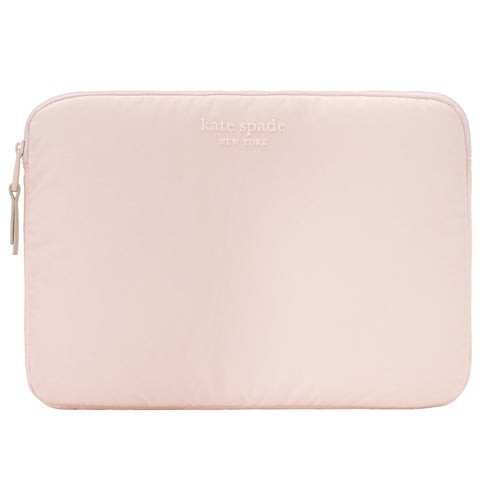 16" Kate Spade Laptop Puffer Sleeve Chalk Pink