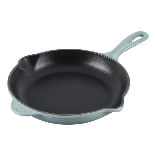 9" Signature Cast Iron Skillet Sea Salt
