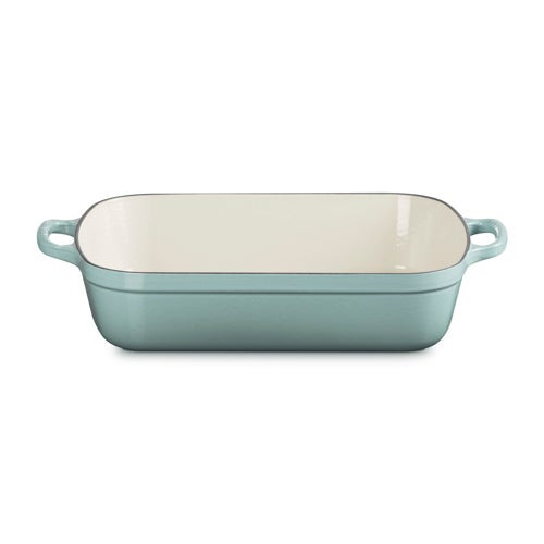5.25qt Signature Cast Iron Roaster Sea Salt